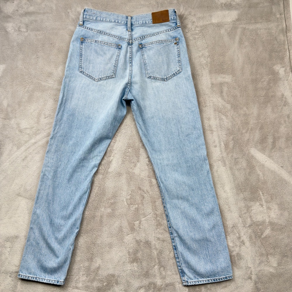 Madewell The Perfect Summer Jean Light Wash High Rise Straight Leg C2819 Size 28 - Picture 2 of 11